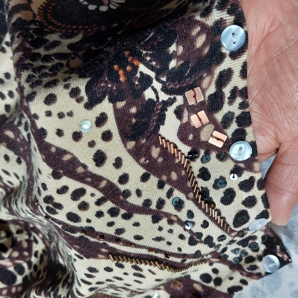 Vintage* 90s Tanjay 2-Piece Sequin Sweater Set - Picture 10 of 10